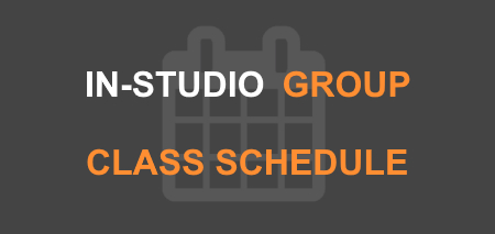 In-Studio Class Schedule